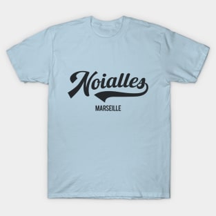 Marseille Noailles - Marseille Noailles Schriftzug - Noailles Logo T-Shirt